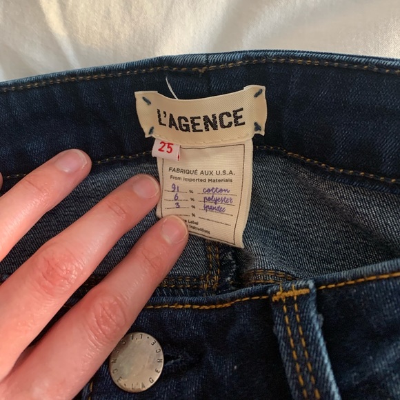 L’AGENCE Coco Mid-Rise Slim Stretch Jeans - Picture 2 of 4